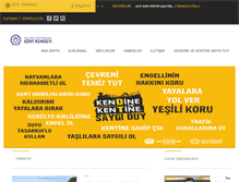 Tablet Screenshot of malatyakentkonseyi.com